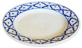 Thai round plate