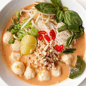 Thai namya curry noodle