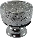 Silver bowl 8 cm with base for seving rice